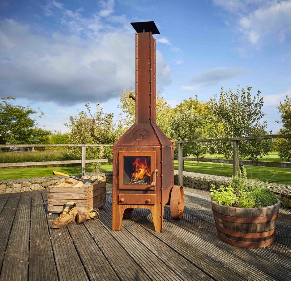 Foto Een terraskachel maakt buiten zitten het hele jaar mogelijk FotoEen terraskachel maakt buiten zitten het hele jaar mogelijk